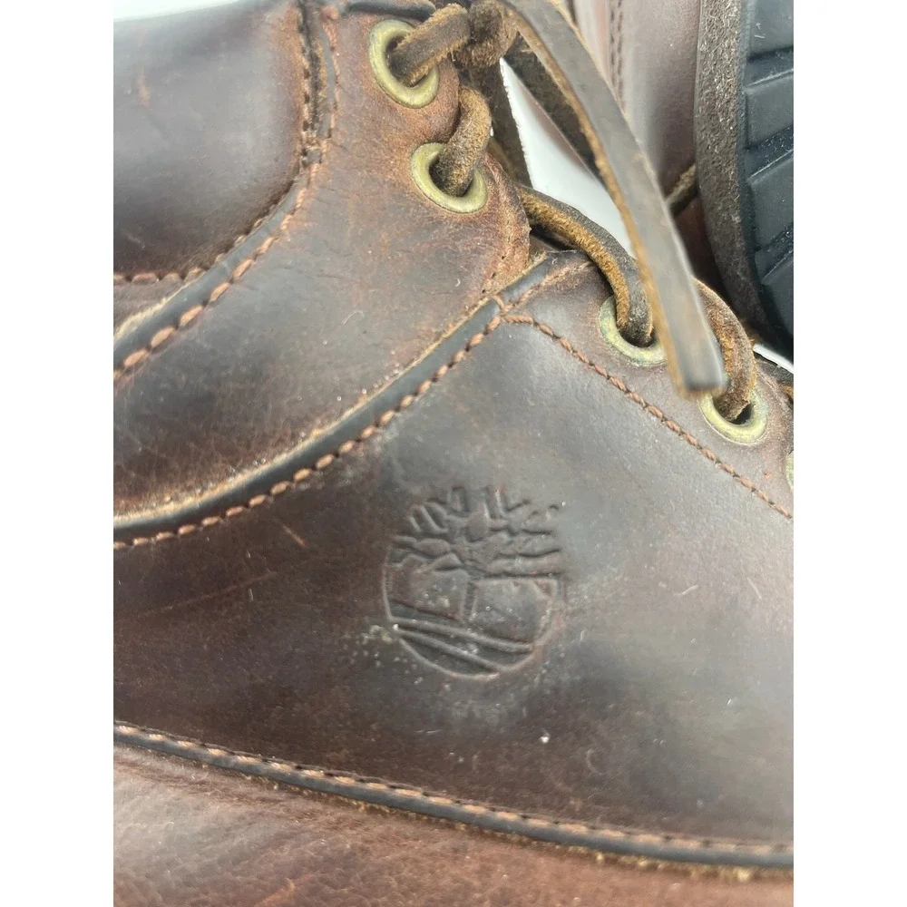 Timberland Men's Chukka Boots size‎ 12 brown leather workwear